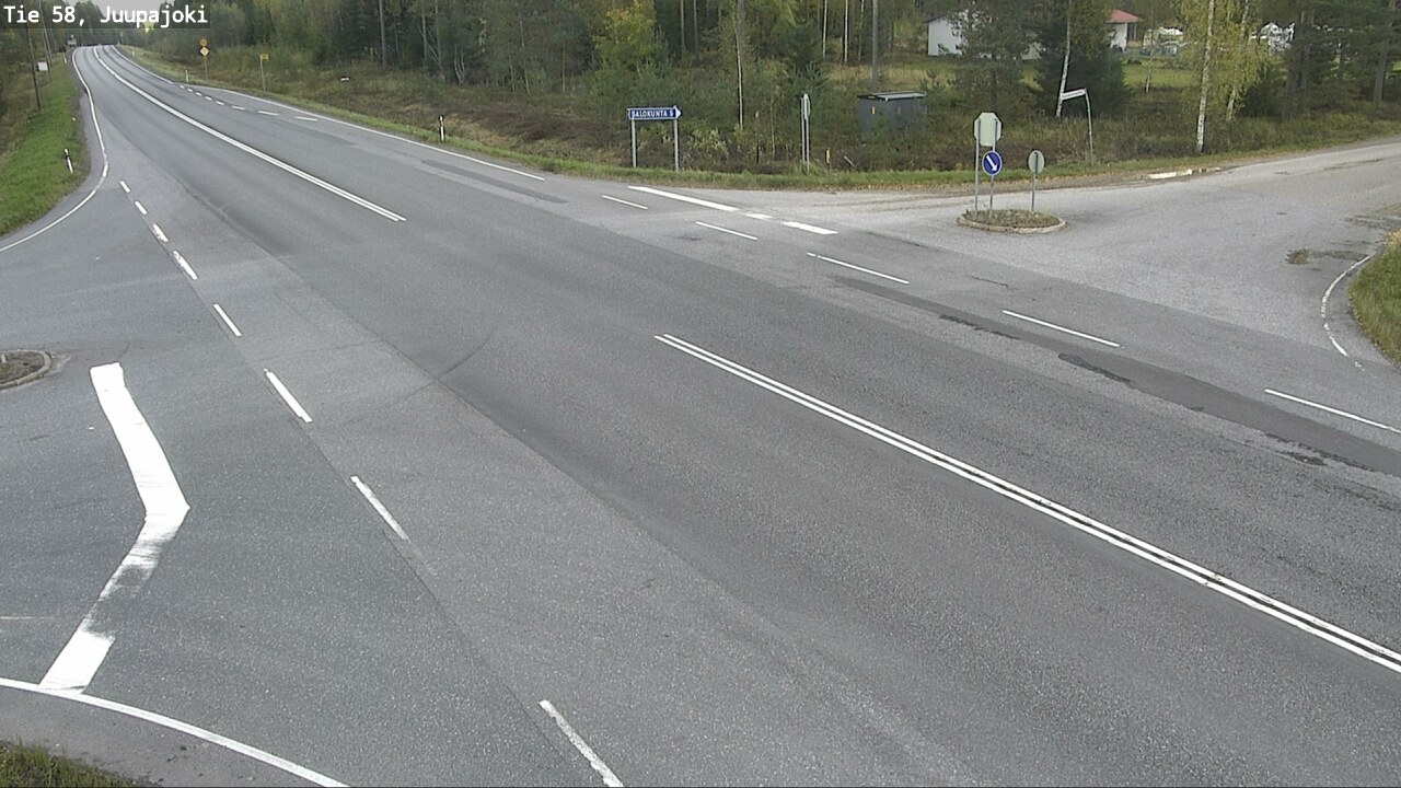 Weather Camera Image Road 58 Juupajoki, Juupajoki, Pirkanmaa
