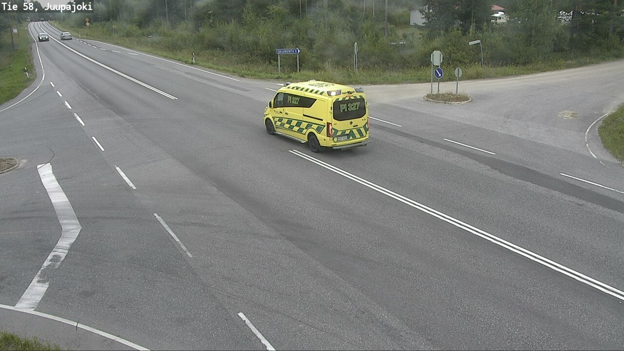 Weather Camera Image Väg 58 Juupajoki, Juupajoki, Pirkanmaa