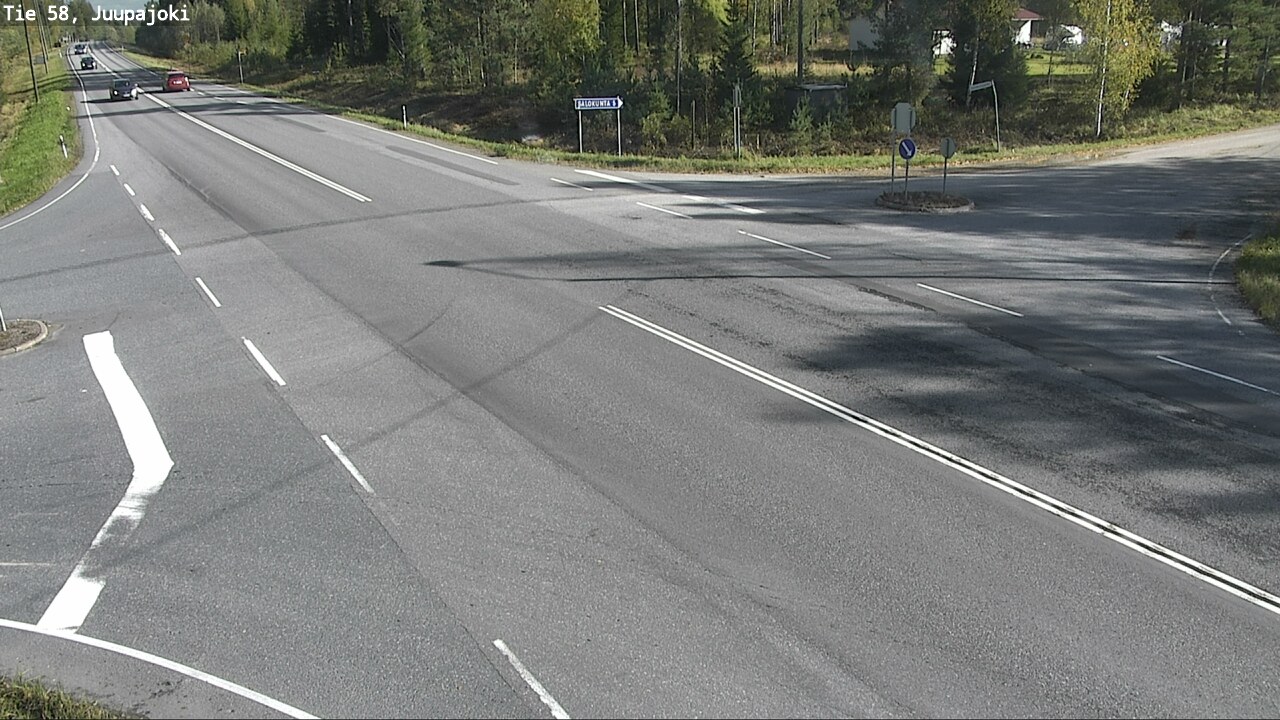 Weather Camera Image Road 58 Juupajoki, Juupajoki, Pirkanmaa