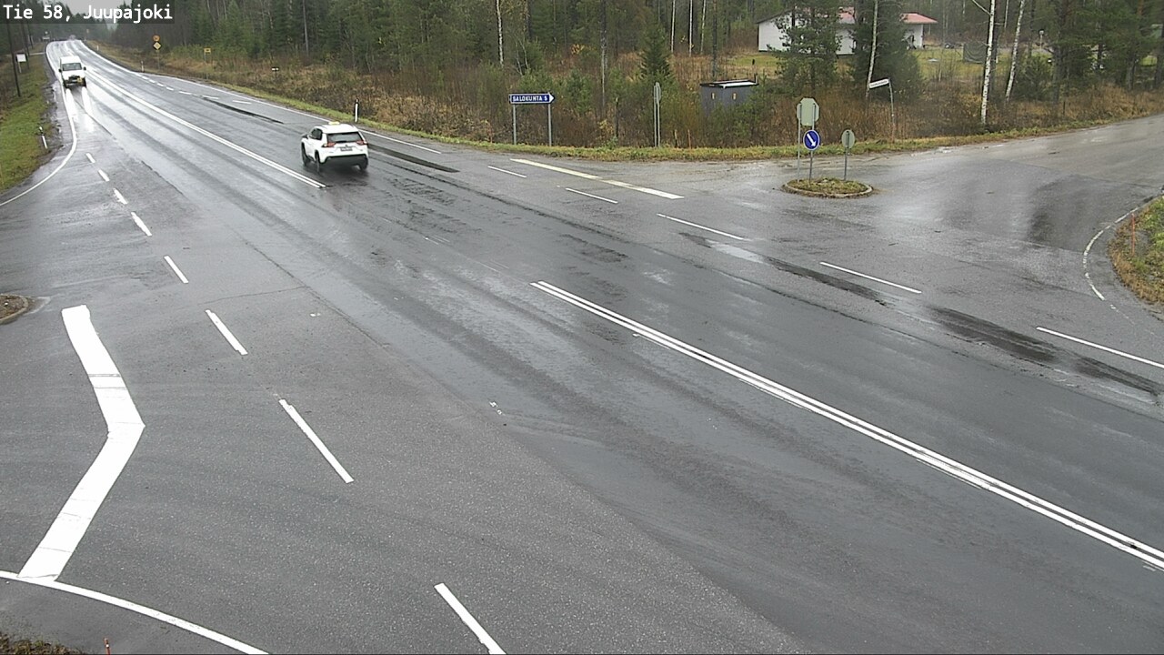 Weather Camera Image Väg 58 Juupajoki, Juupajoki, Pirkanmaa