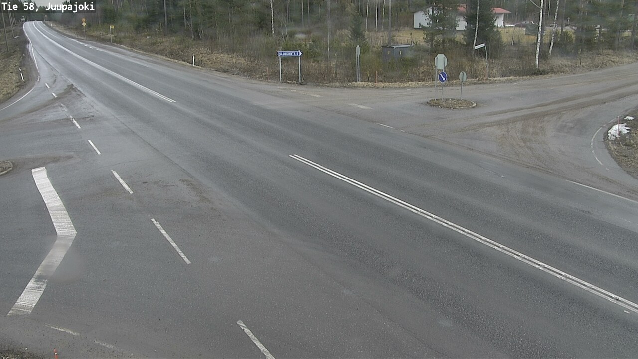 Weather Camera Image Road 58 Juupajoki, Juupajoki, Pirkanmaa