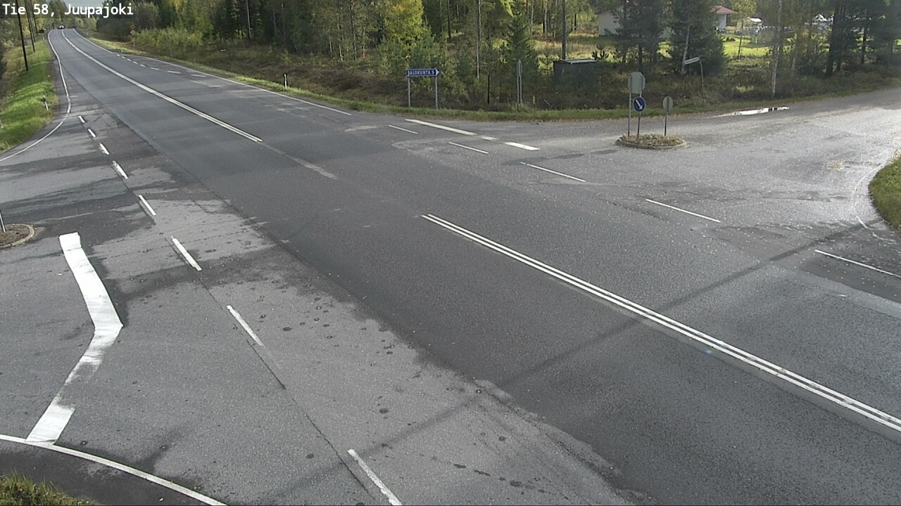 Weather Camera Image Road 58 Juupajoki, Juupajoki, Pirkanmaa