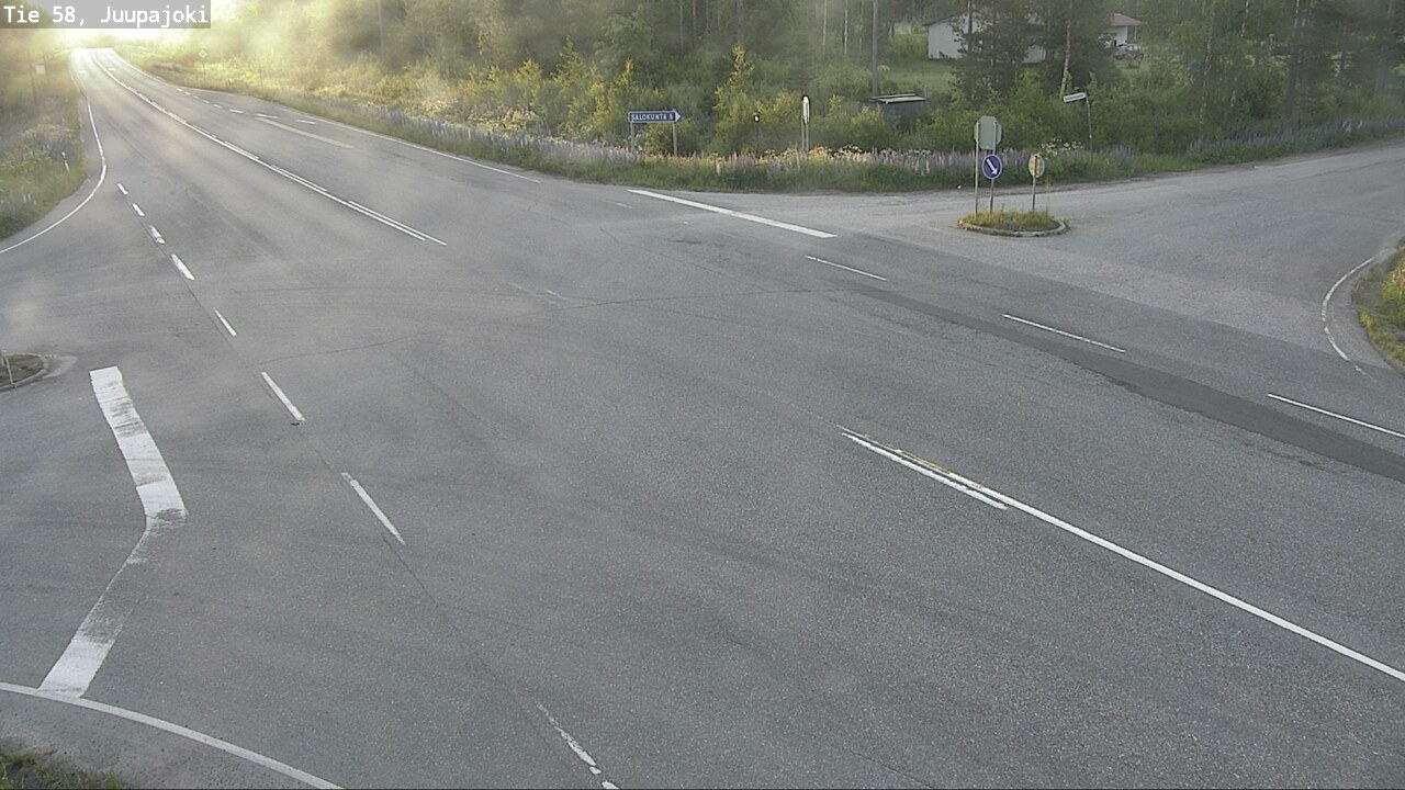 Weather Camera Image Road 58 Juupajoki, Juupajoki, Pirkanmaa