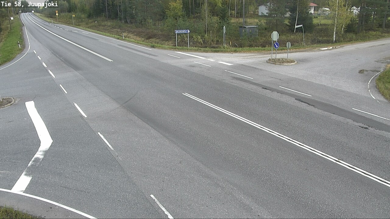 Weather Camera Image Road 58 Juupajoki, Juupajoki, Pirkanmaa