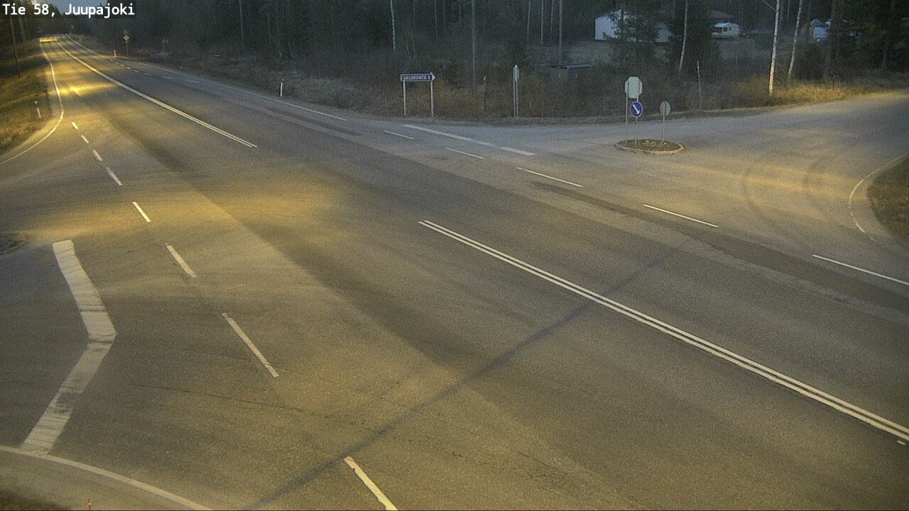 Weather Camera Image Road 58 Juupajoki, Juupajoki, Pirkanmaa