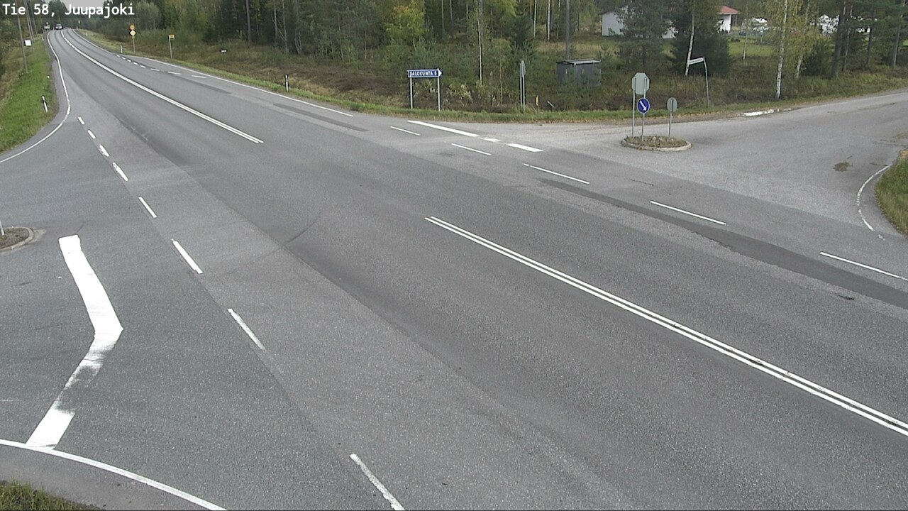 Weather Camera Image Road 58 Juupajoki, Juupajoki, Pirkanmaa