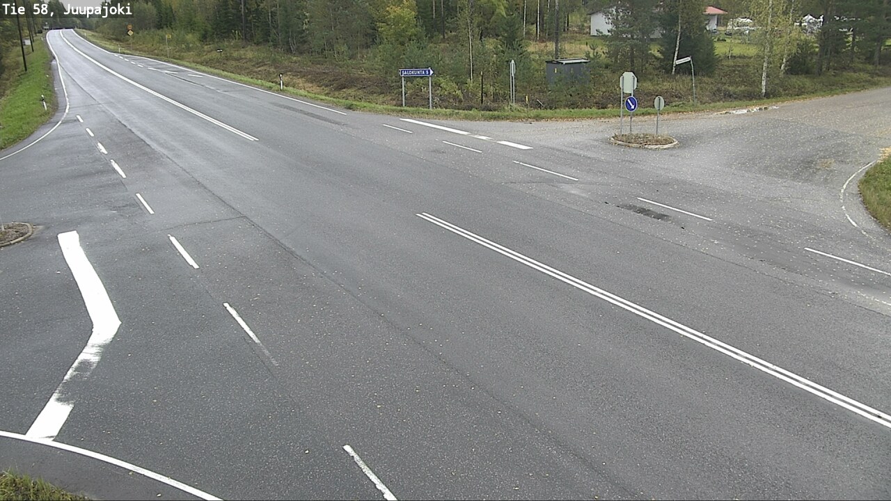 Weather Camera Image Road 58 Juupajoki, Juupajoki, Pirkanmaa