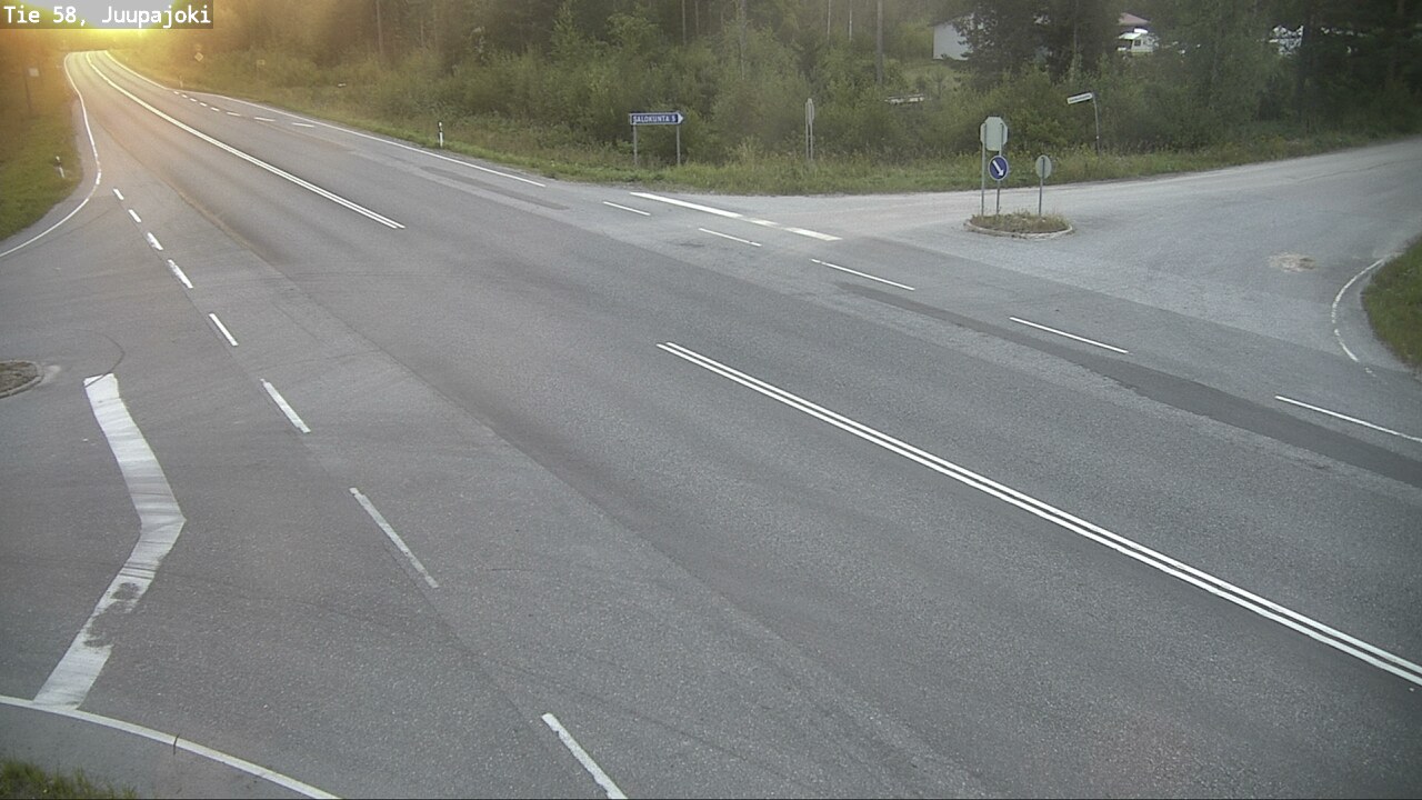 Weather Camera Image Road 58 Juupajoki, Juupajoki, Pirkanmaa