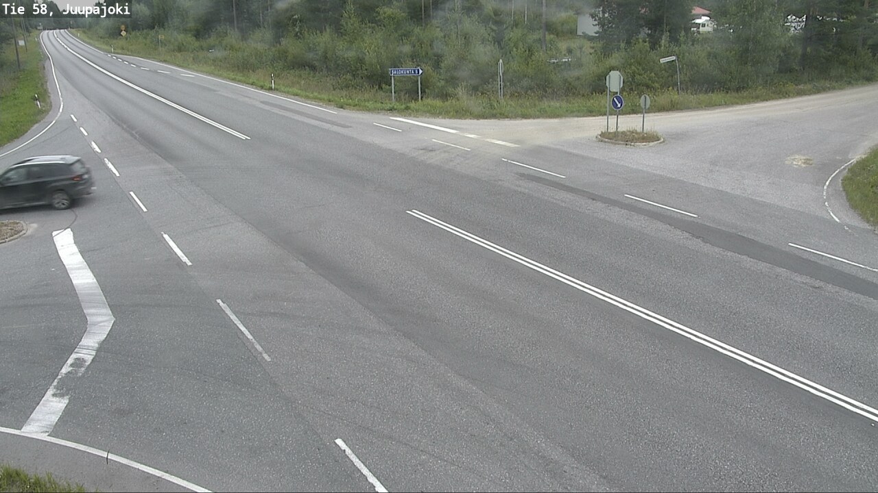 Weather Camera Image Väg 58 Juupajoki, Juupajoki, Pirkanmaa