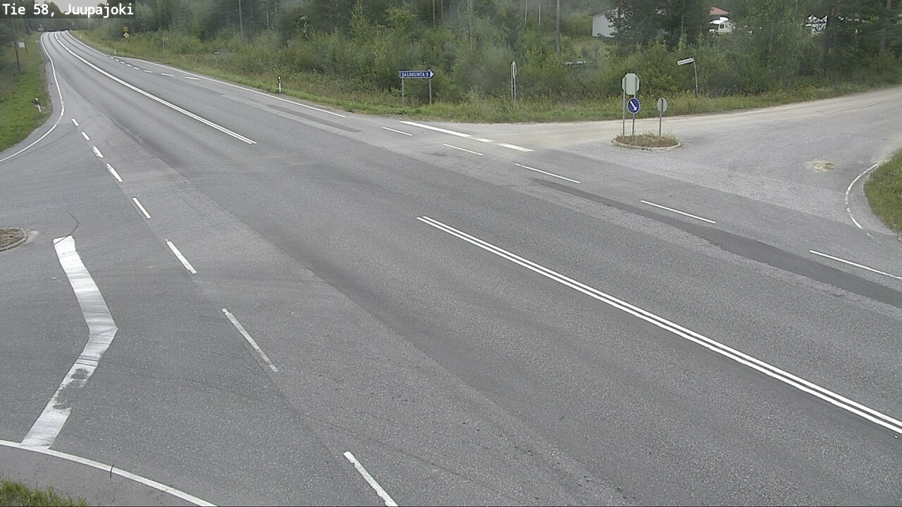 Weather Camera Image Road 58 Juupajoki, Juupajoki, Pirkanmaa