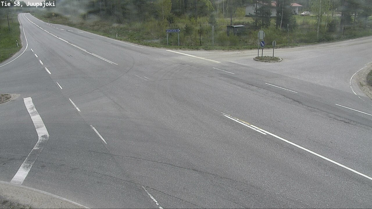 Weather Camera Image Road 58 Juupajoki, Juupajoki, Pirkanmaa