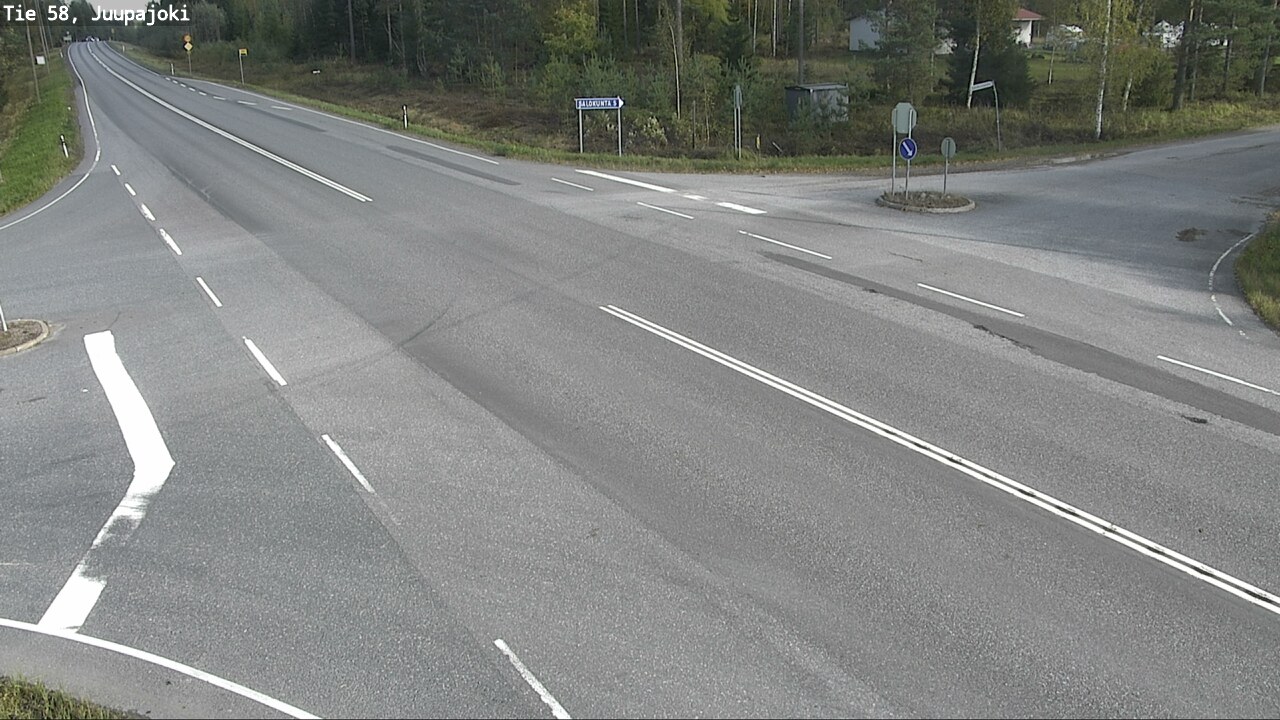 Weather Camera Image Road 58 Juupajoki, Juupajoki, Pirkanmaa