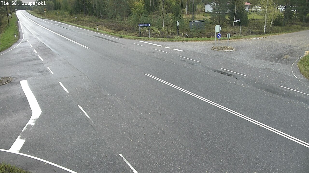 Weather Camera Image Road 58 Juupajoki, Juupajoki, Pirkanmaa