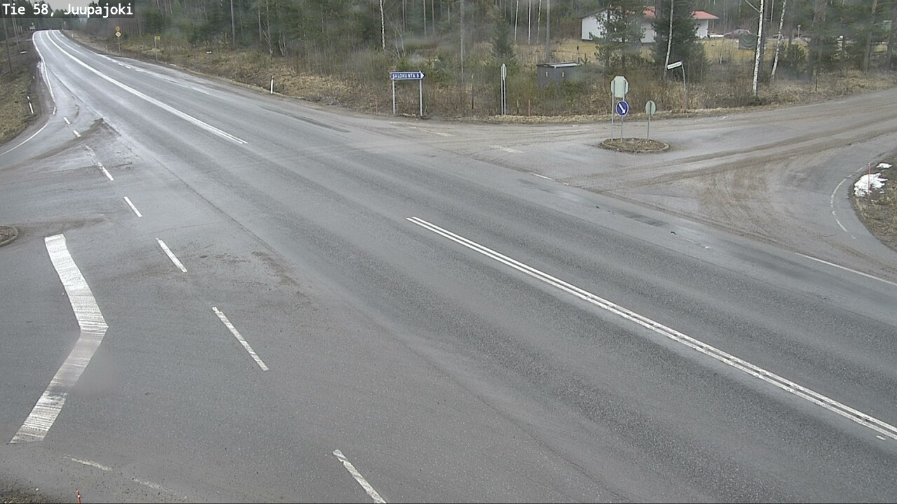 Weather Camera Image Road 58 Juupajoki, Juupajoki, Pirkanmaa