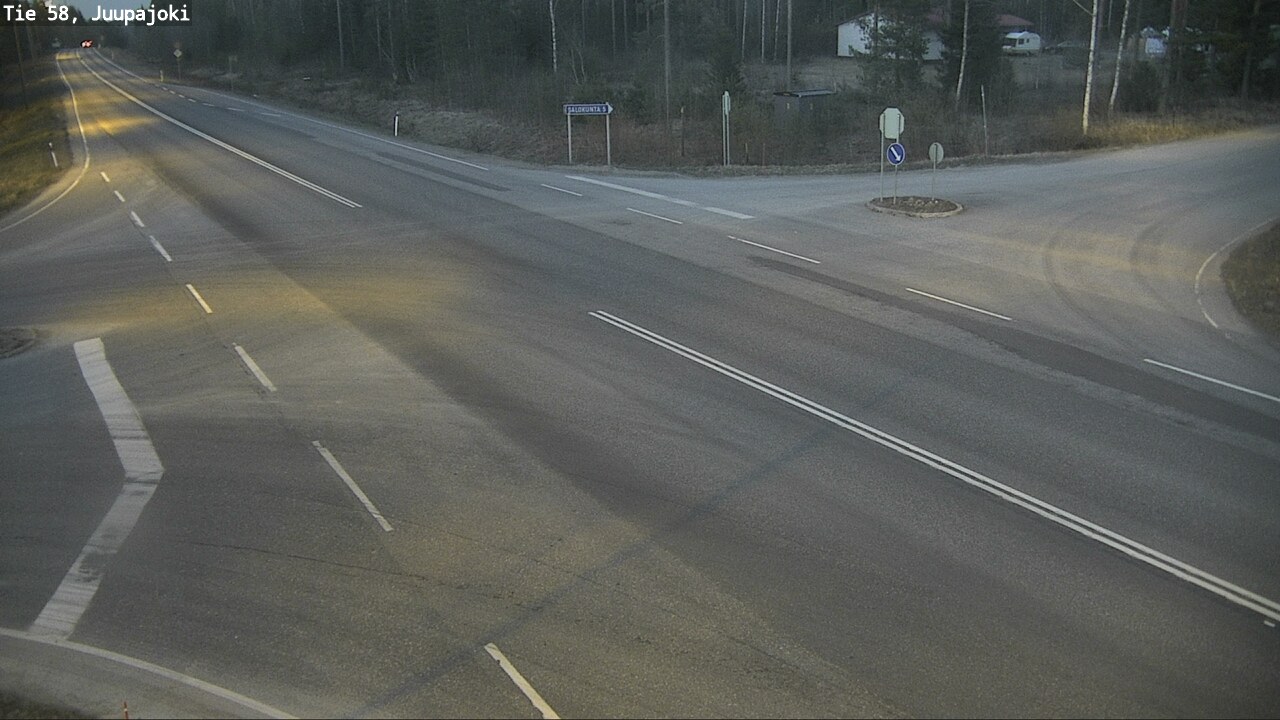 Weather Camera Image Road 58 Juupajoki, Juupajoki, Pirkanmaa