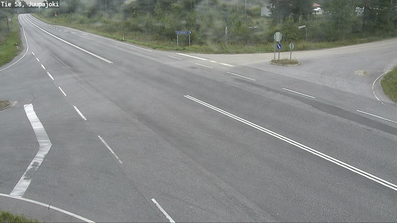 Weather Camera Image Väg 58 Juupajoki, Juupajoki, Pirkanmaa