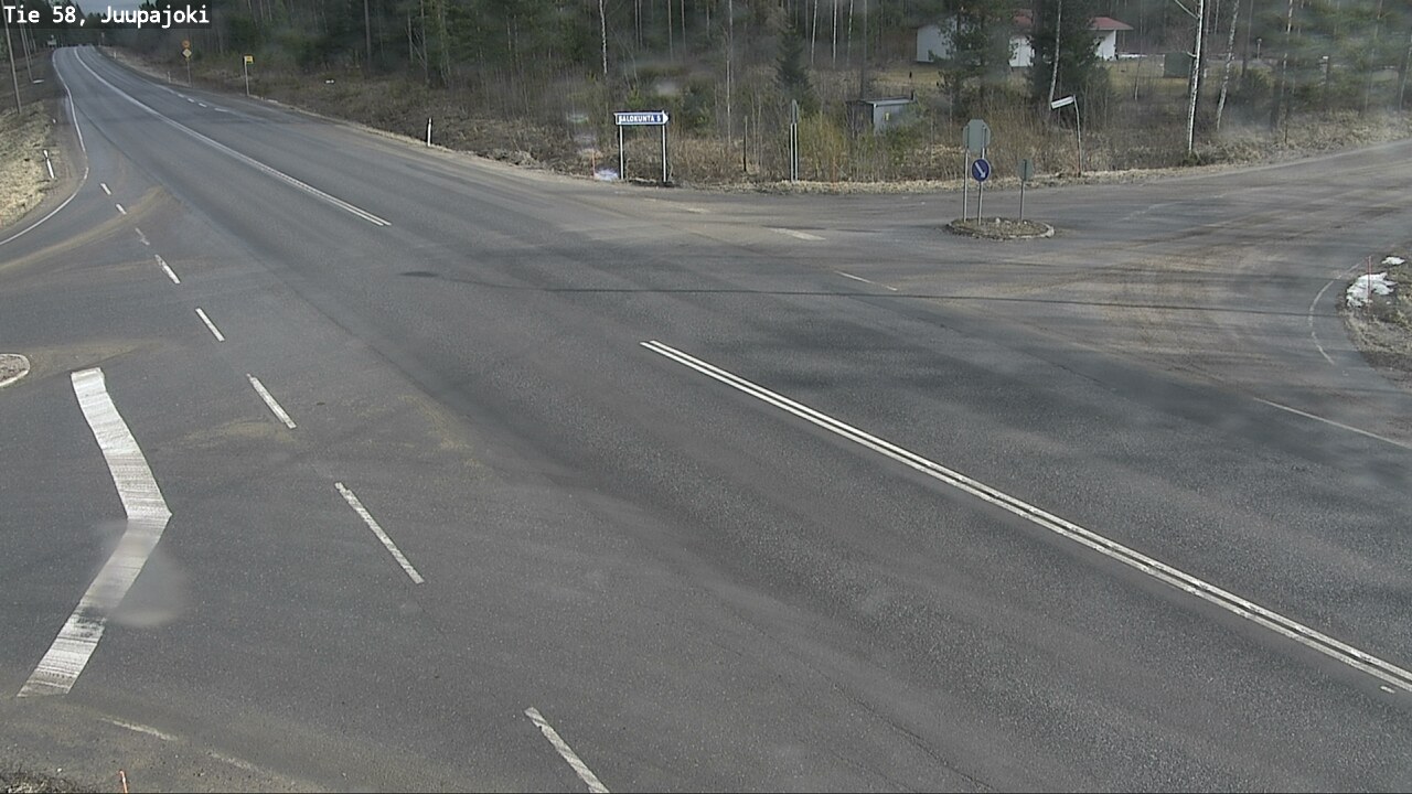 Weather Camera Image Road 58 Juupajoki, Juupajoki, Pirkanmaa