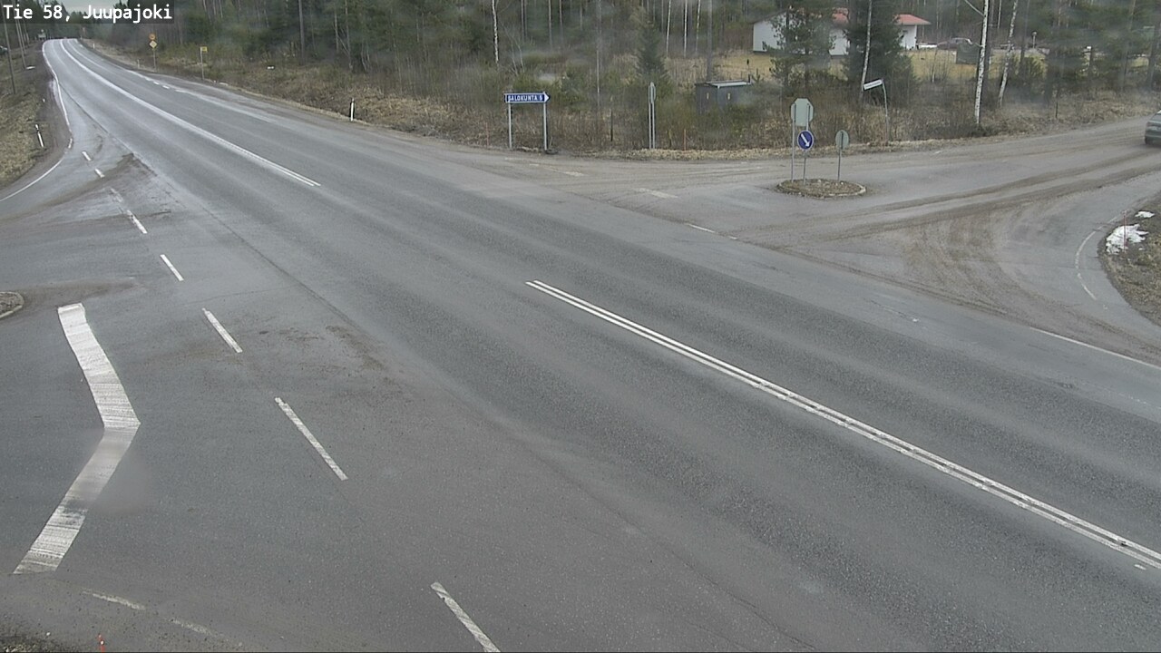 Weather Camera Image Road 58 Juupajoki, Juupajoki, Pirkanmaa