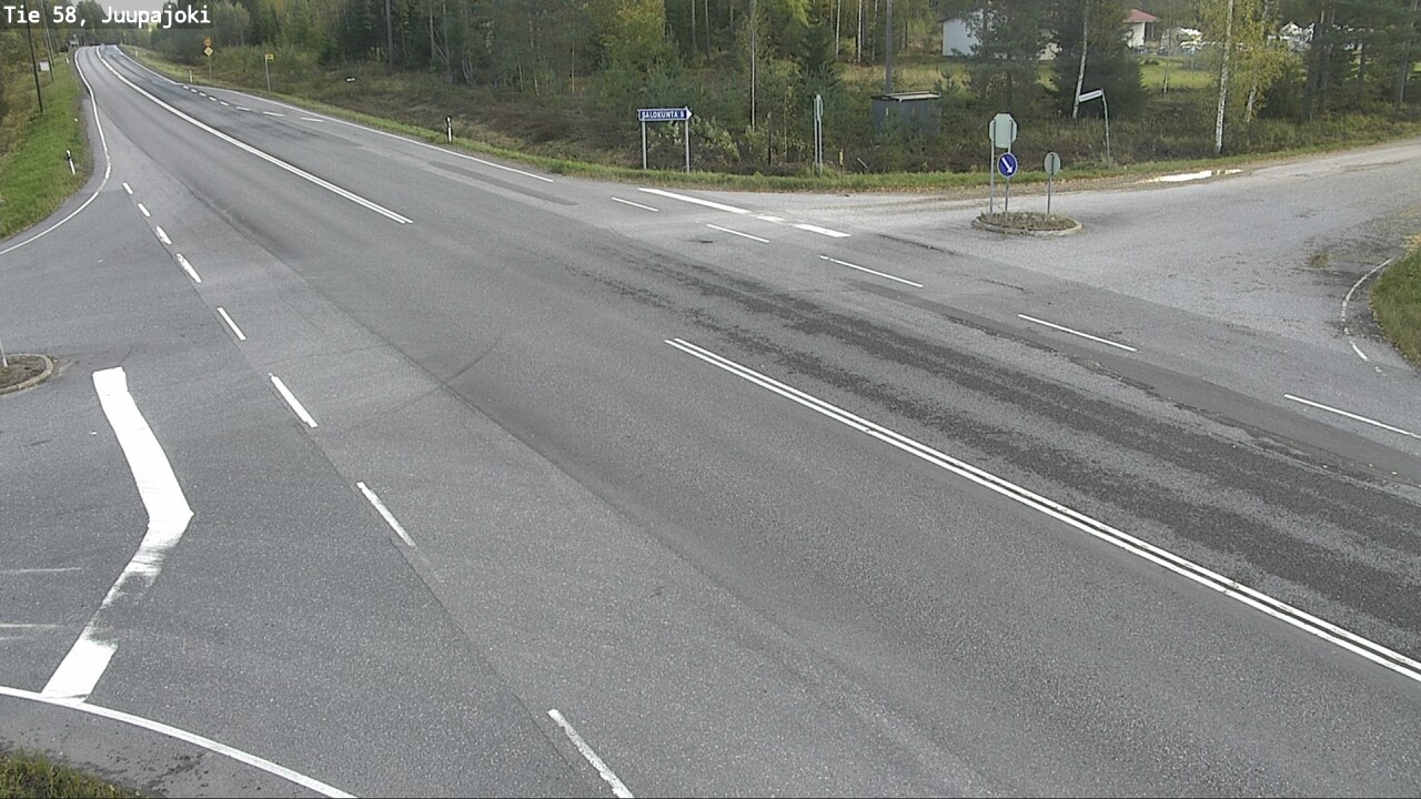 Weather Camera Image Road 58 Juupajoki, Juupajoki, Pirkanmaa