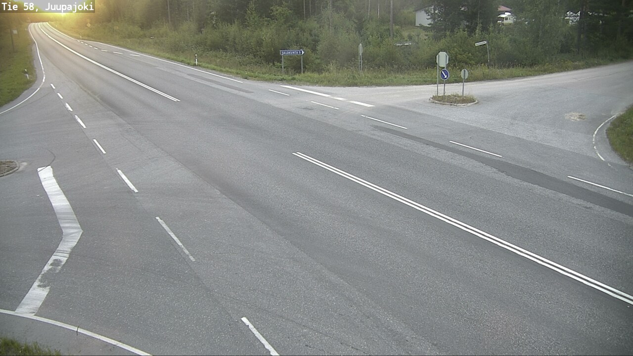 Weather Camera Image Road 58 Juupajoki, Juupajoki, Pirkanmaa