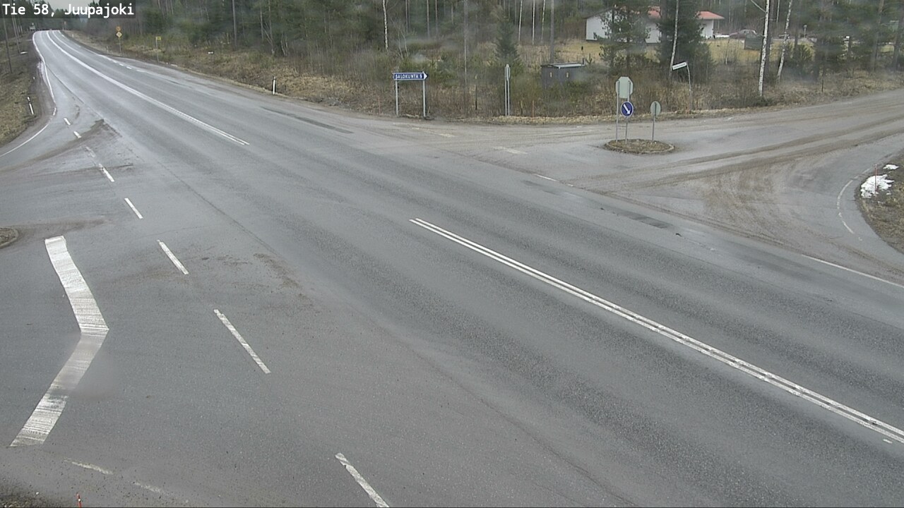 Weather Camera Image Road 58 Juupajoki, Juupajoki, Pirkanmaa