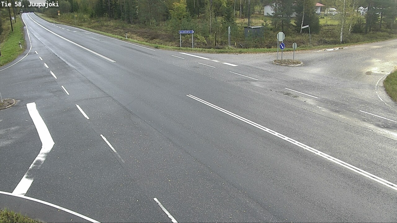 Weather Camera Image Road 58 Juupajoki, Juupajoki, Pirkanmaa