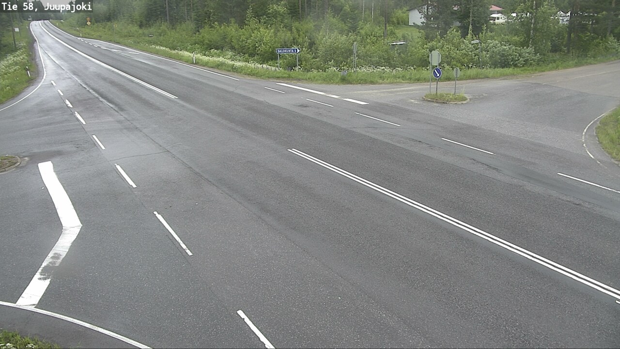 Weather Camera Image Road 58 Juupajoki, Juupajoki, Pirkanmaa