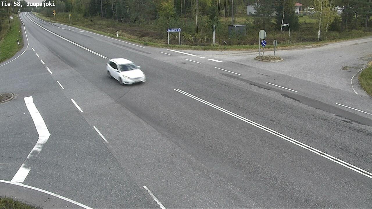 Weather Camera Image Road 58 Juupajoki, Juupajoki, Pirkanmaa