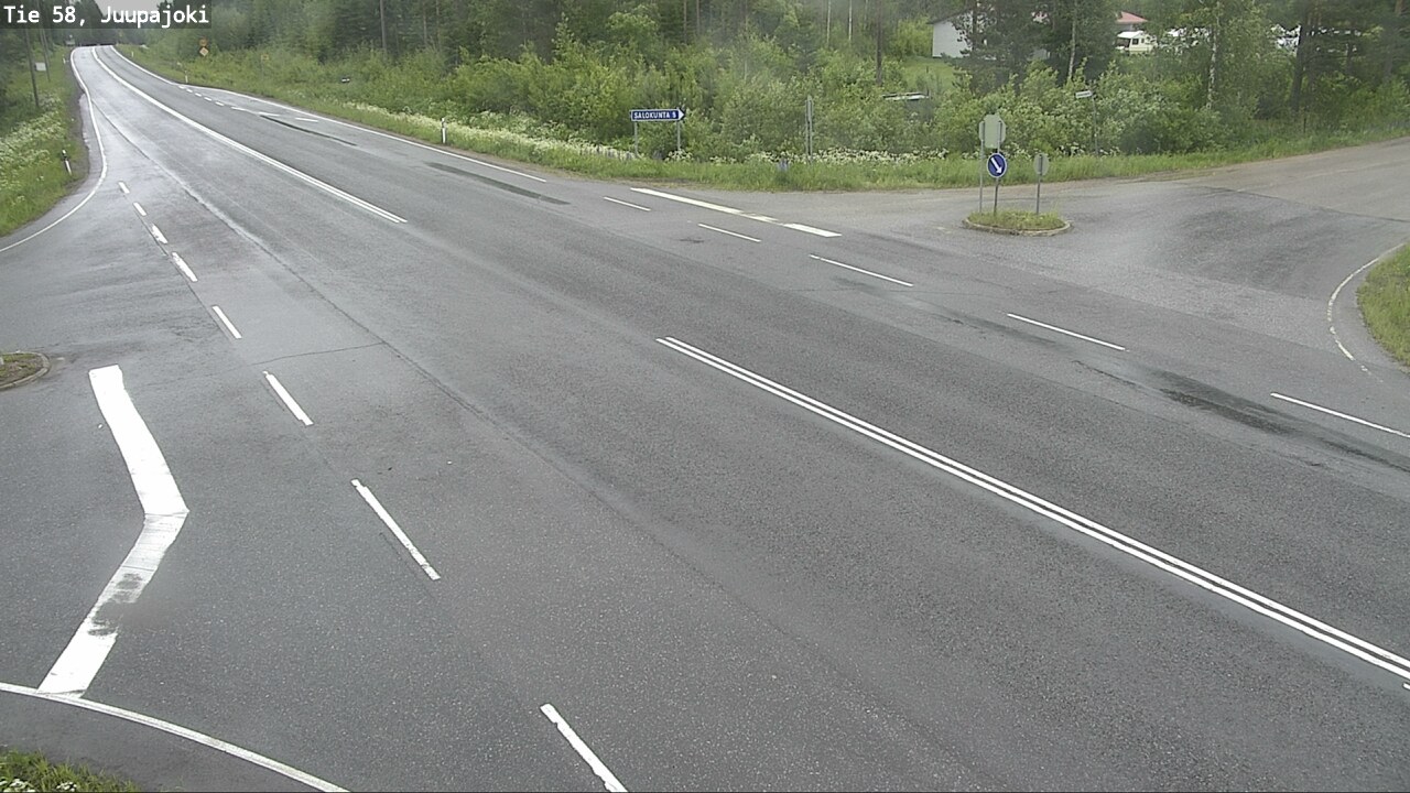 Weather Camera Image Väg 58 Juupajoki, Juupajoki, Pirkanmaa
