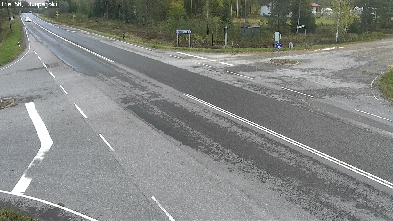 Weather Camera Image Road 58 Juupajoki, Juupajoki, Pirkanmaa