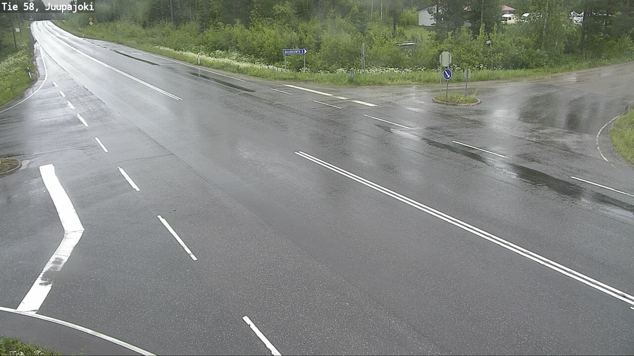 Weather Camera Image Väg 58 Juupajoki, Juupajoki, Pirkanmaa