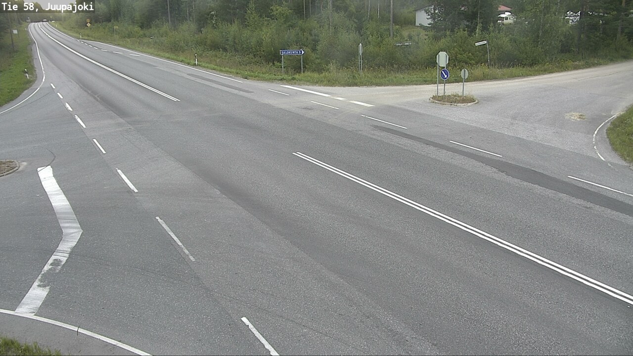 Weather Camera Image Road 58 Juupajoki, Juupajoki, Pirkanmaa