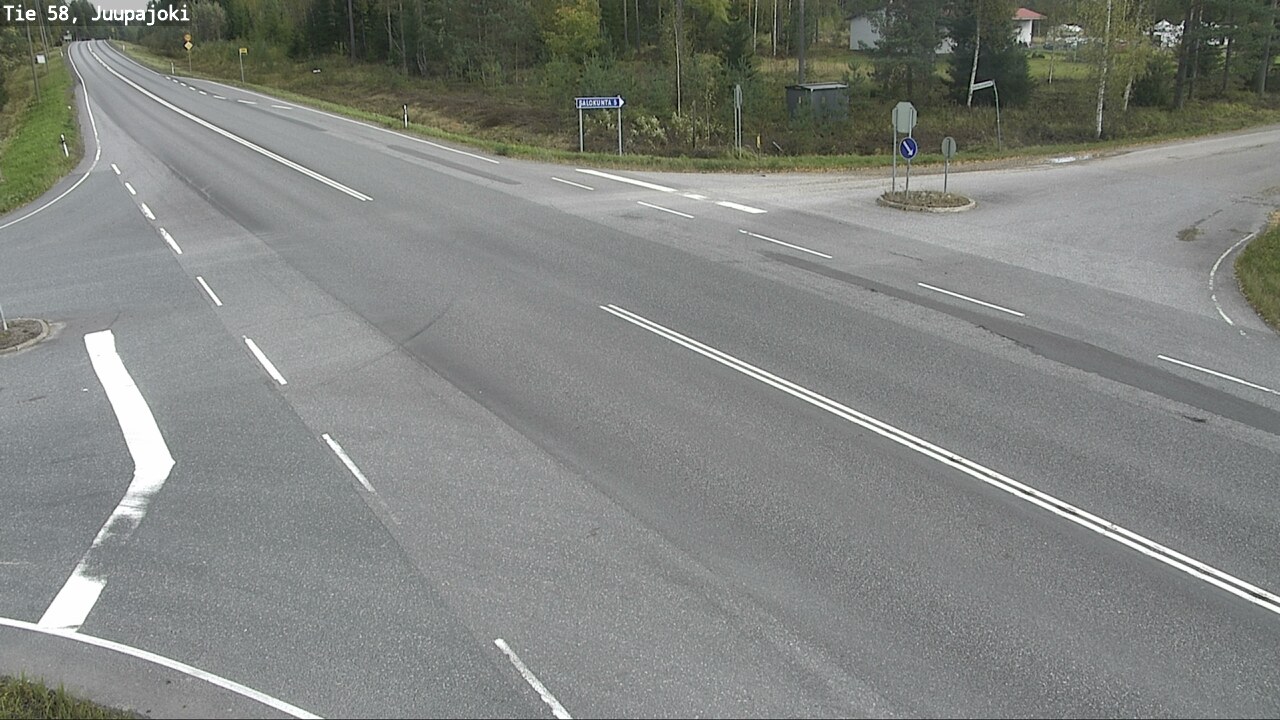 Weather Camera Image Road 58 Juupajoki, Juupajoki, Pirkanmaa