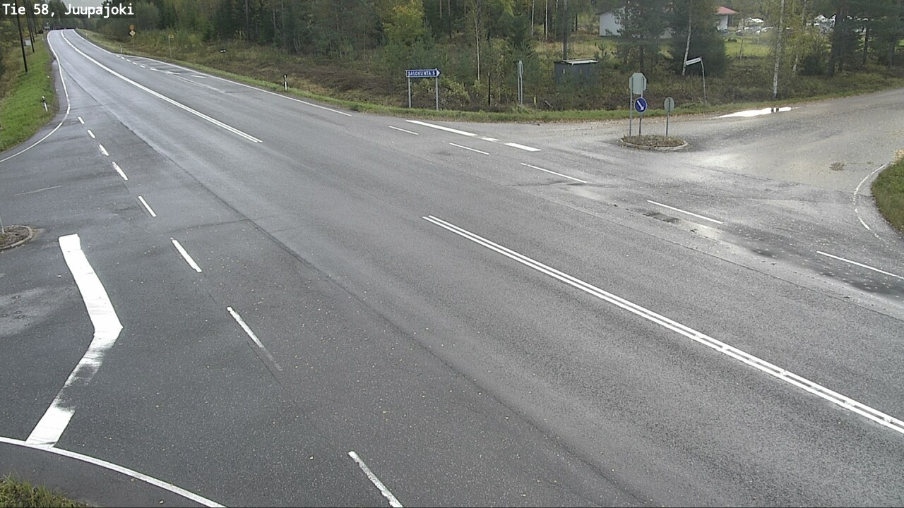 Weather Camera Image Road 58 Juupajoki, Juupajoki, Pirkanmaa