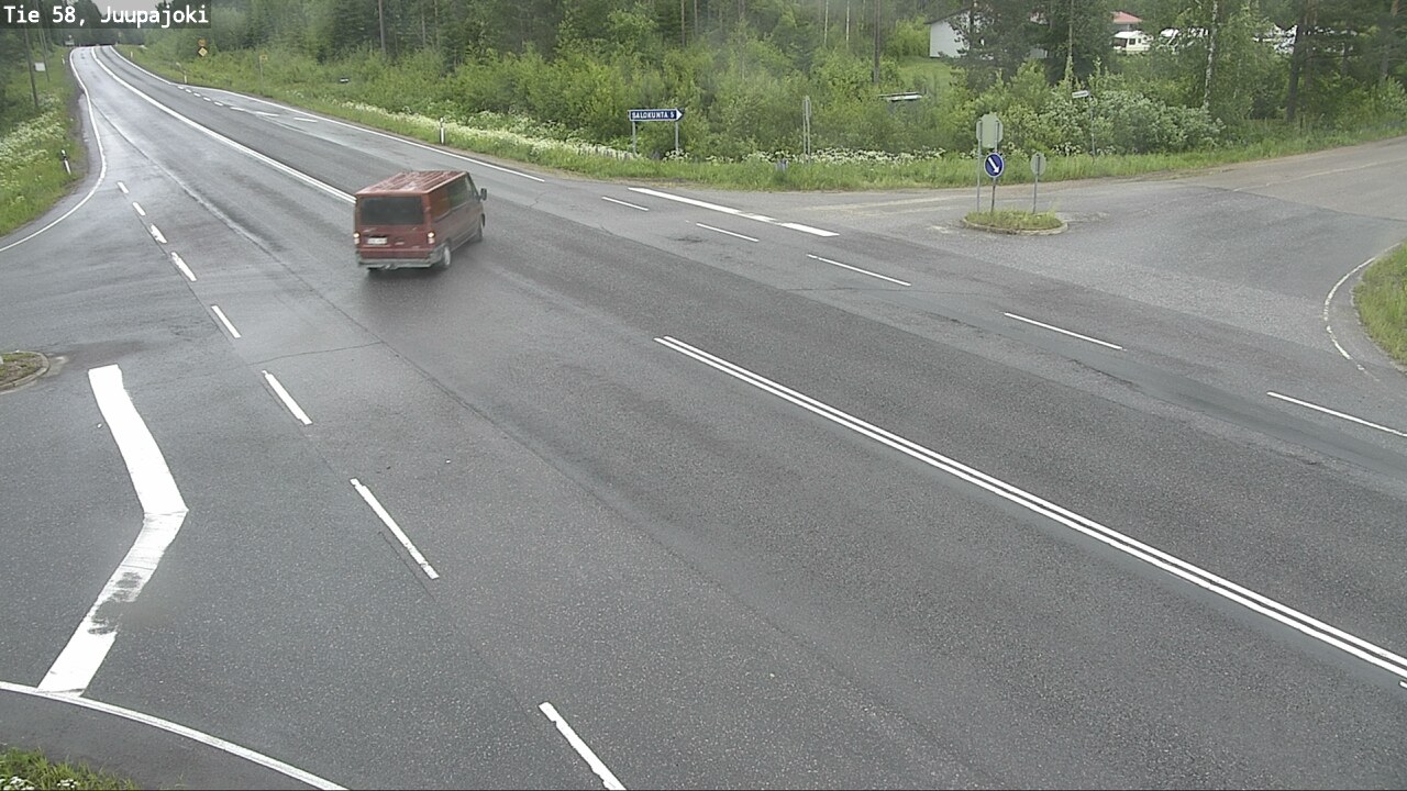 Weather Camera Image Road 58 Juupajoki, Juupajoki, Pirkanmaa