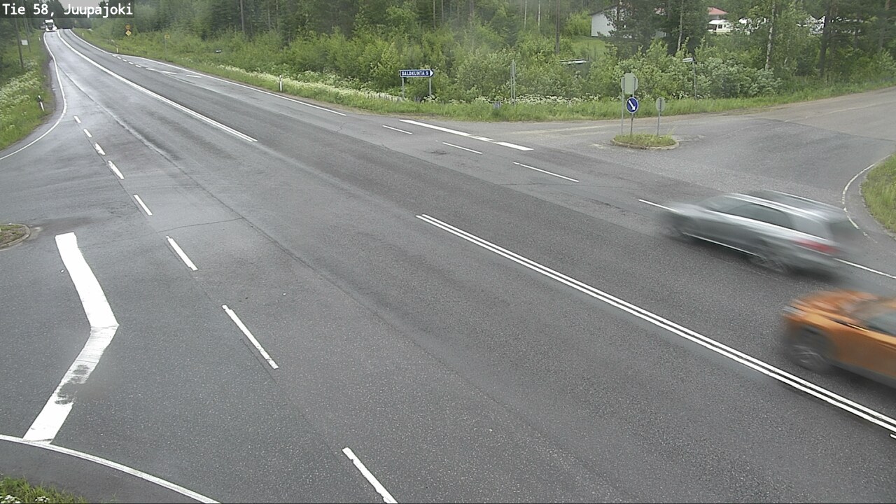 Weather Camera Image Väg 58 Juupajoki, Juupajoki, Pirkanmaa