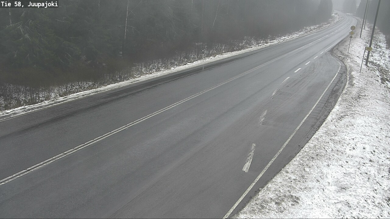 Weather Camera Image Road 58 Juupajoki, Juupajoki, Pirkanmaa