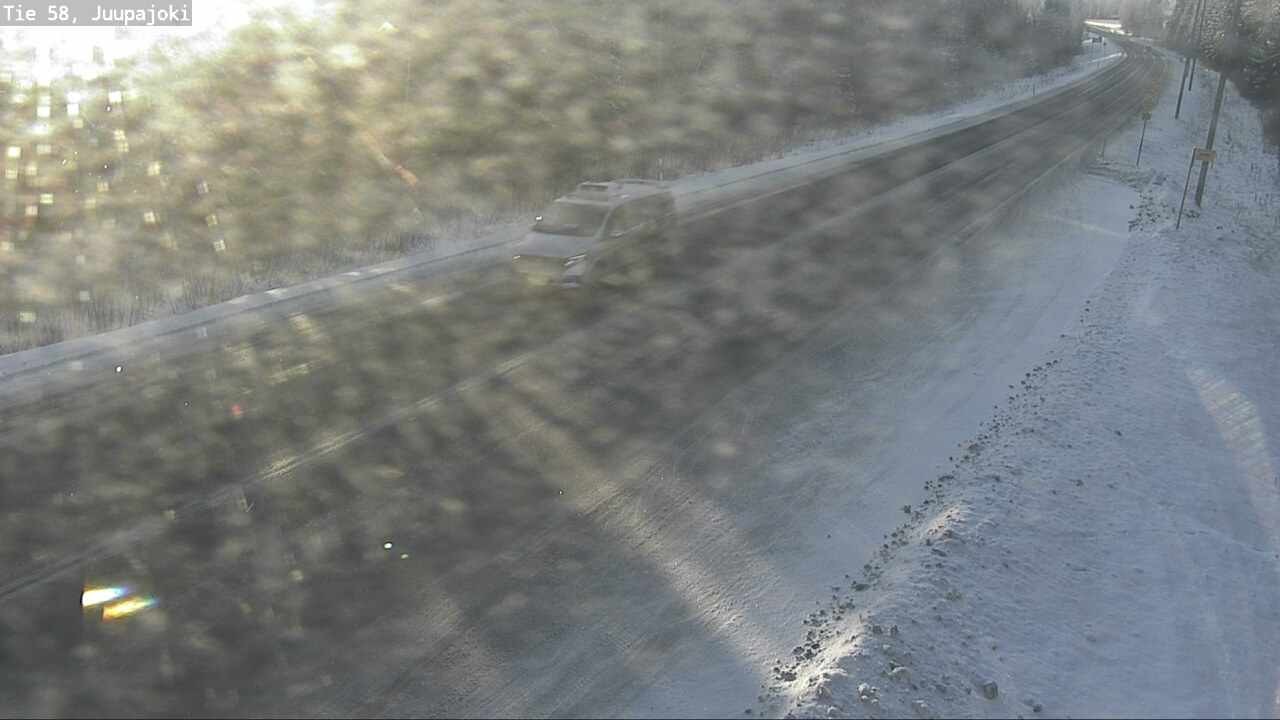 Weather Camera Image Väg 58 Juupajoki, Juupajoki, Pirkanmaa