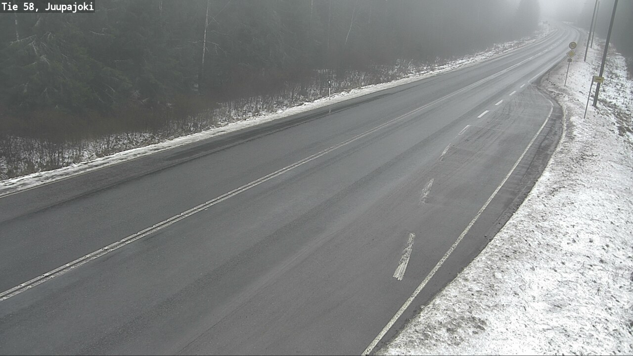 Weather Camera Image Road 58 Juupajoki, Juupajoki, Pirkanmaa