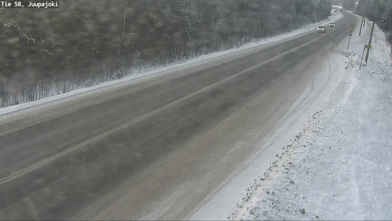 Weather Camera Image Väg 58 Juupajoki, Juupajoki, Pirkanmaa