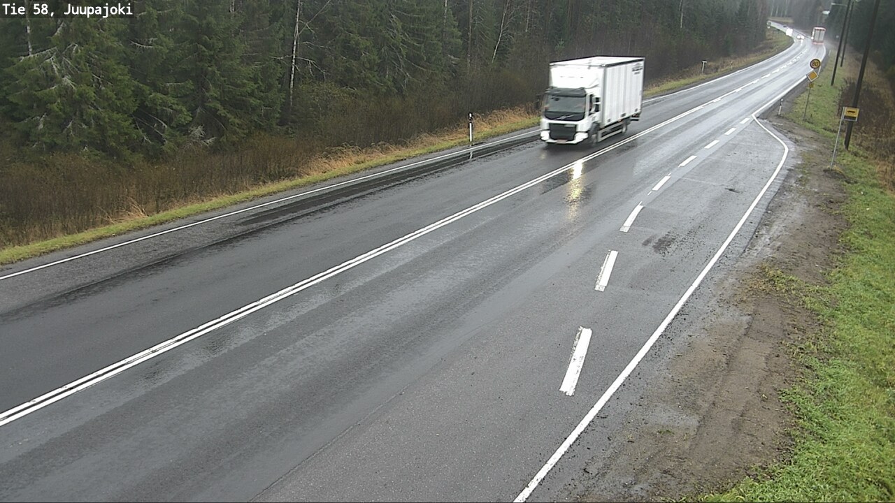 Weather Camera Image Väg 58 Juupajoki, Juupajoki, Pirkanmaa