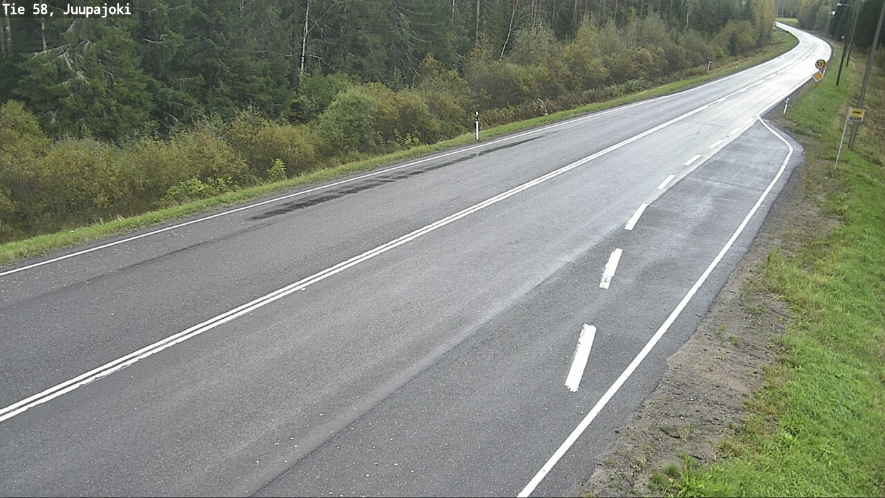 Weather Camera Image Road 58 Juupajoki, Juupajoki, Pirkanmaa