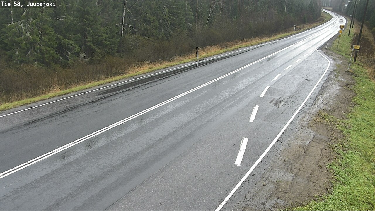 Weather Camera Image Väg 58 Juupajoki, Juupajoki, Pirkanmaa