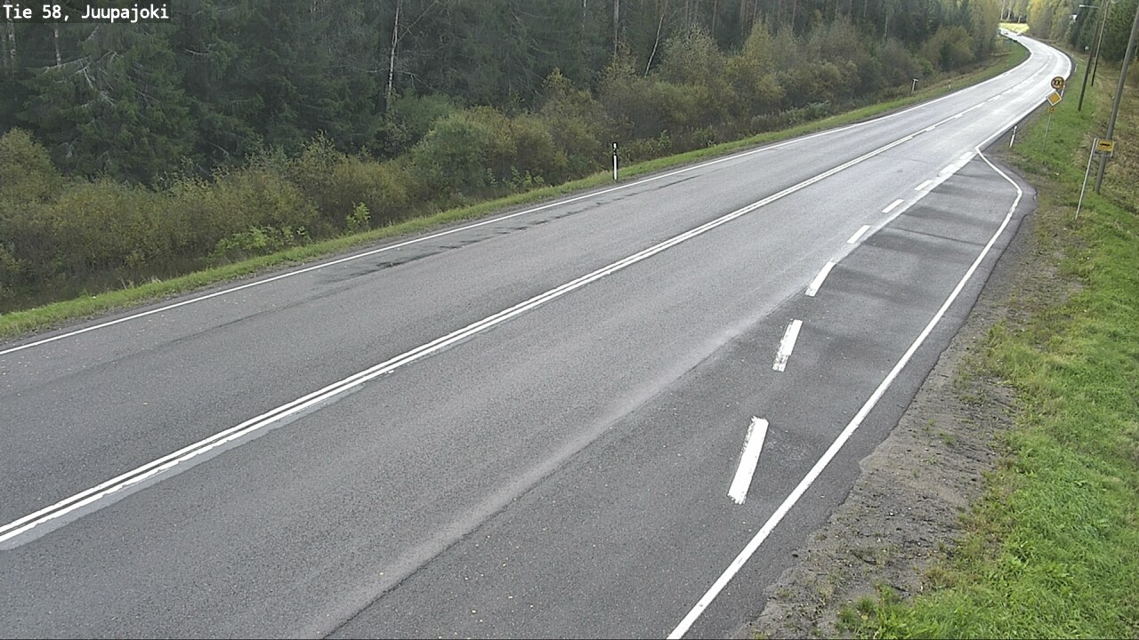 Weather Camera Image Road 58 Juupajoki, Juupajoki, Pirkanmaa