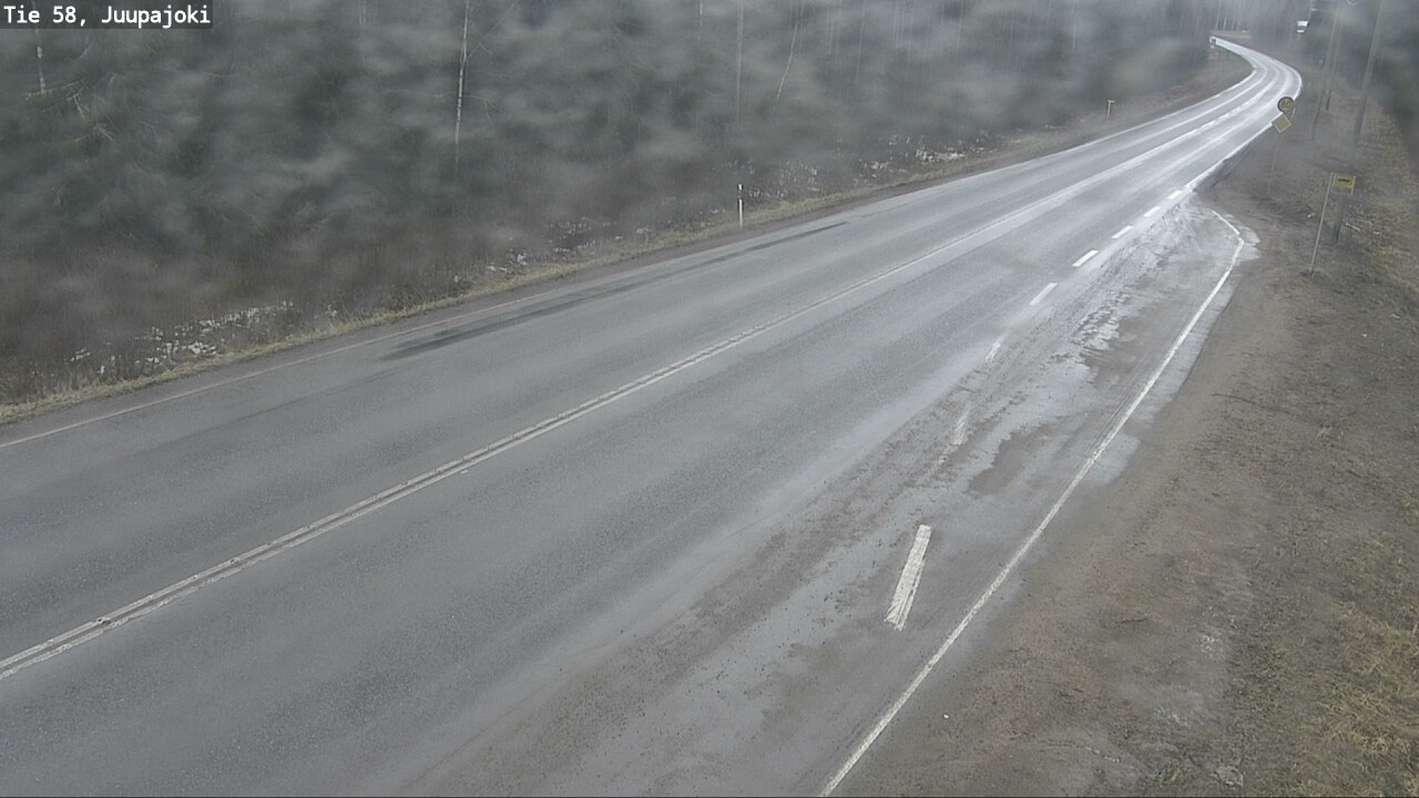 Weather Camera Image Road 58 Juupajoki, Juupajoki, Pirkanmaa