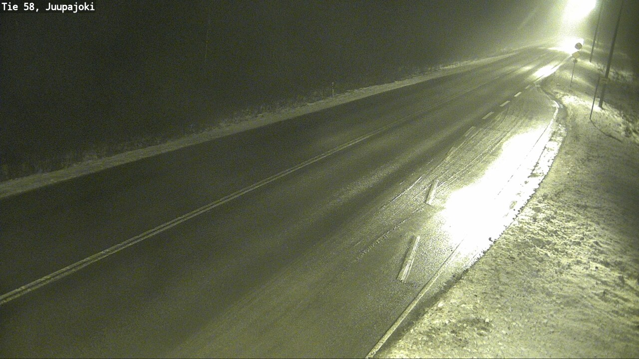Weather Camera Image Väg 58 Juupajoki, Juupajoki, Pirkanmaa