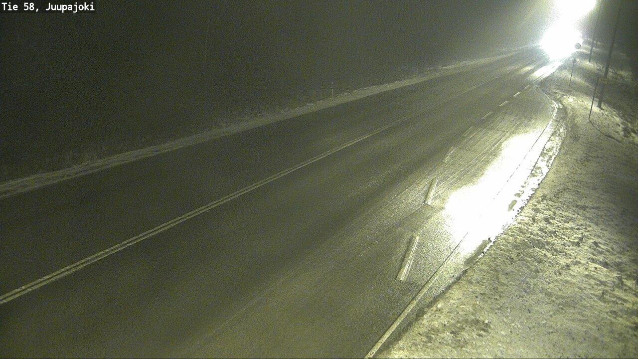 Weather Camera Image Väg 58 Juupajoki, Juupajoki, Pirkanmaa