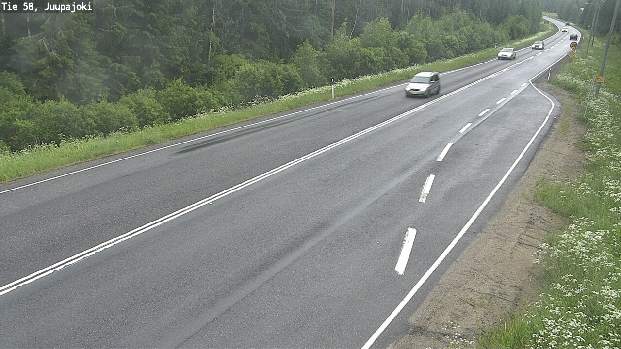 Weather Camera Image Road 58 Juupajoki, Juupajoki, Pirkanmaa