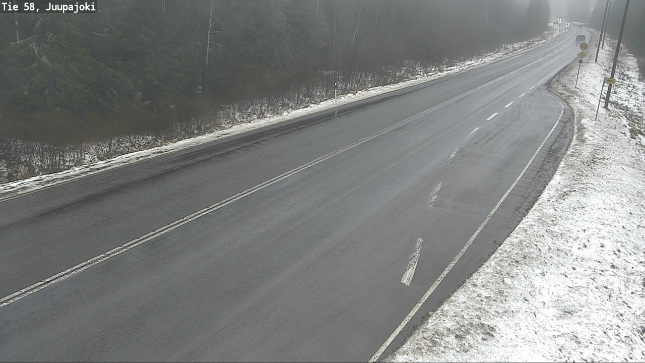 Weather Camera Image Road 58 Juupajoki, Juupajoki, Pirkanmaa