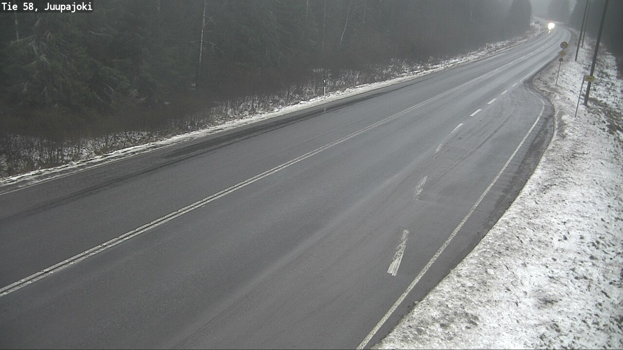 Weather Camera Image Road 58 Juupajoki, Juupajoki, Pirkanmaa